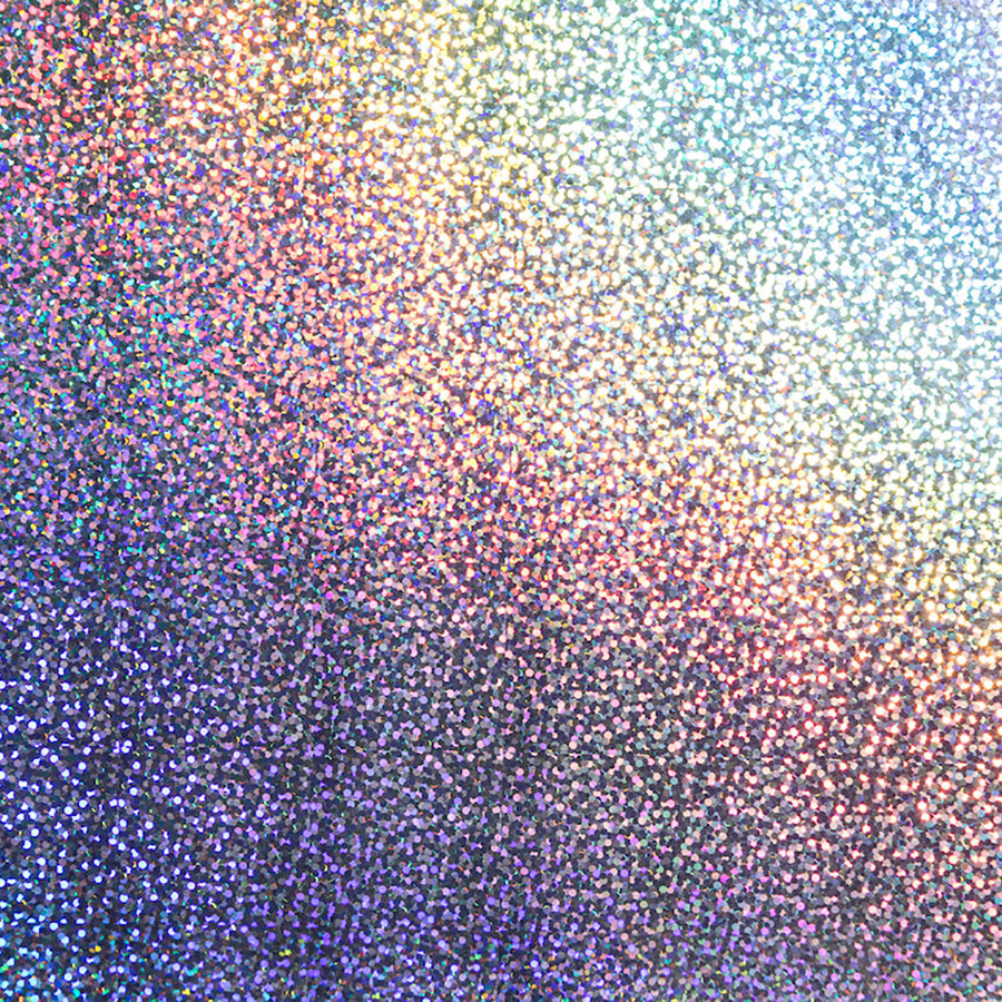 holografisk glitter-strykning