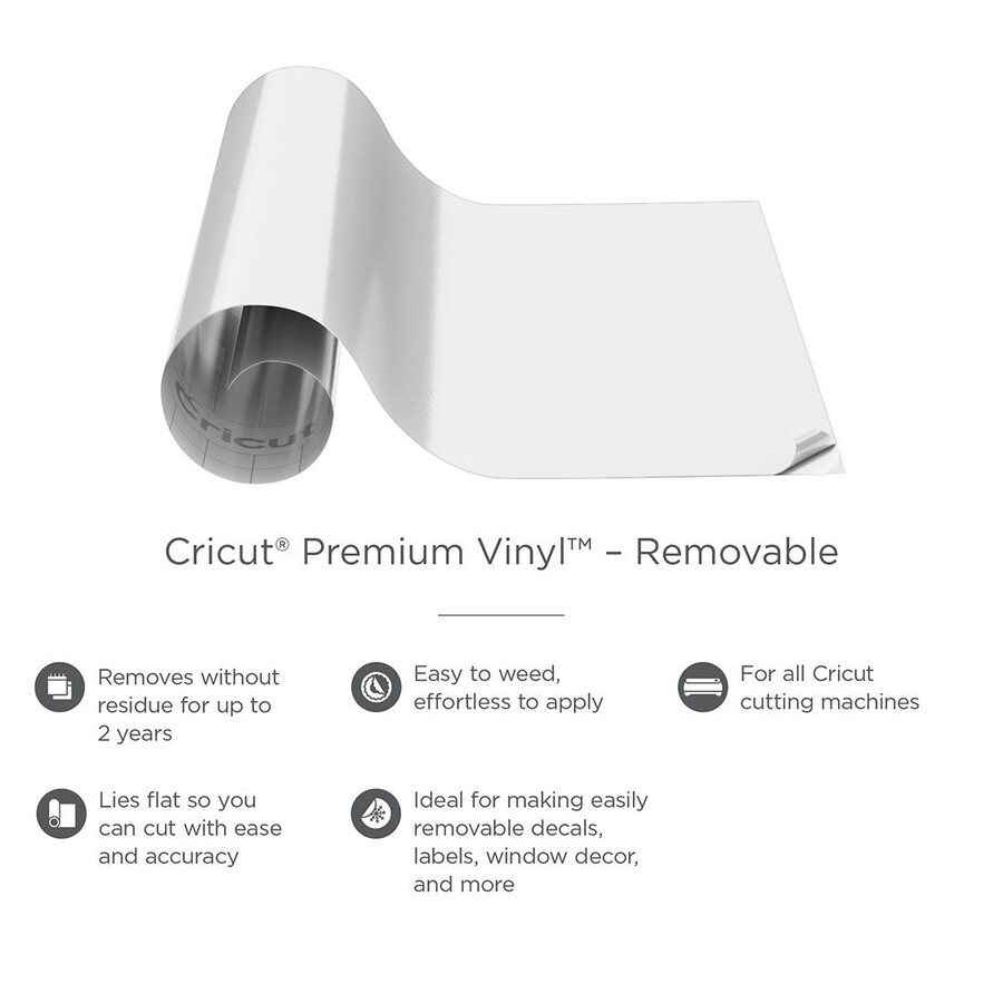 premium vinyl – avtagbar vit
