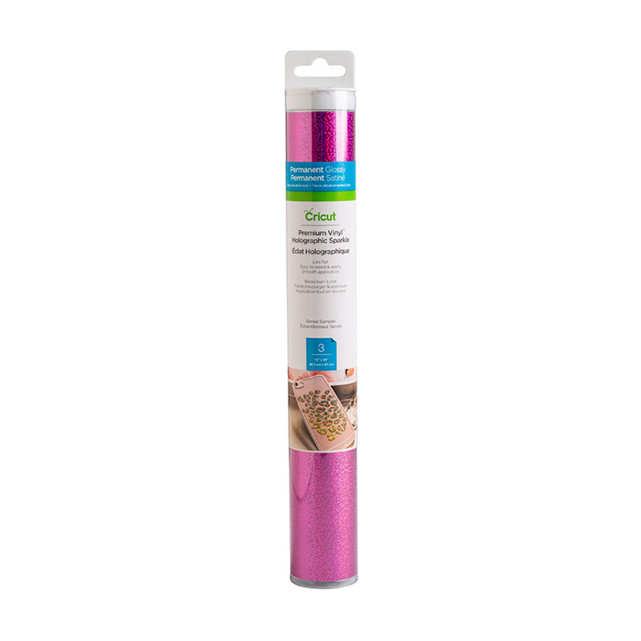 premium vinyl holografisk glitter sampler sensei - permanent