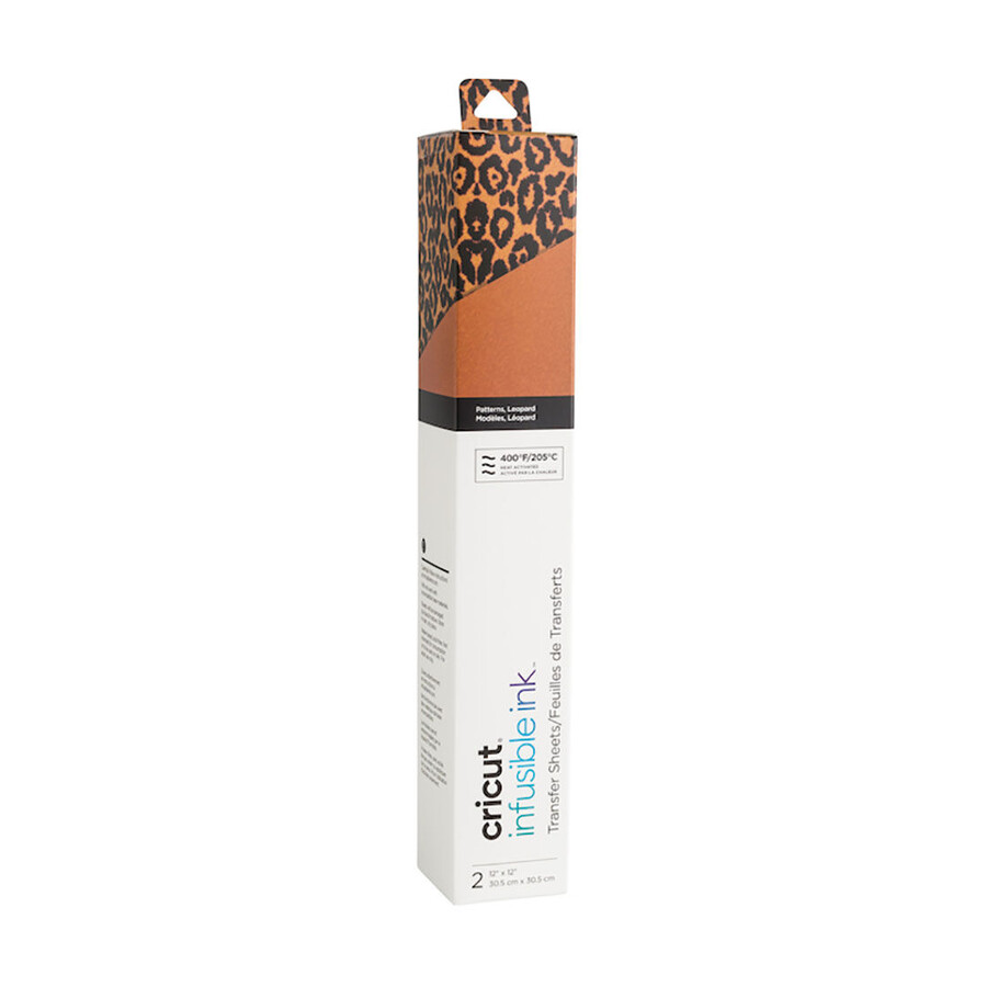 infusible ink överföringsarkmönster leopard