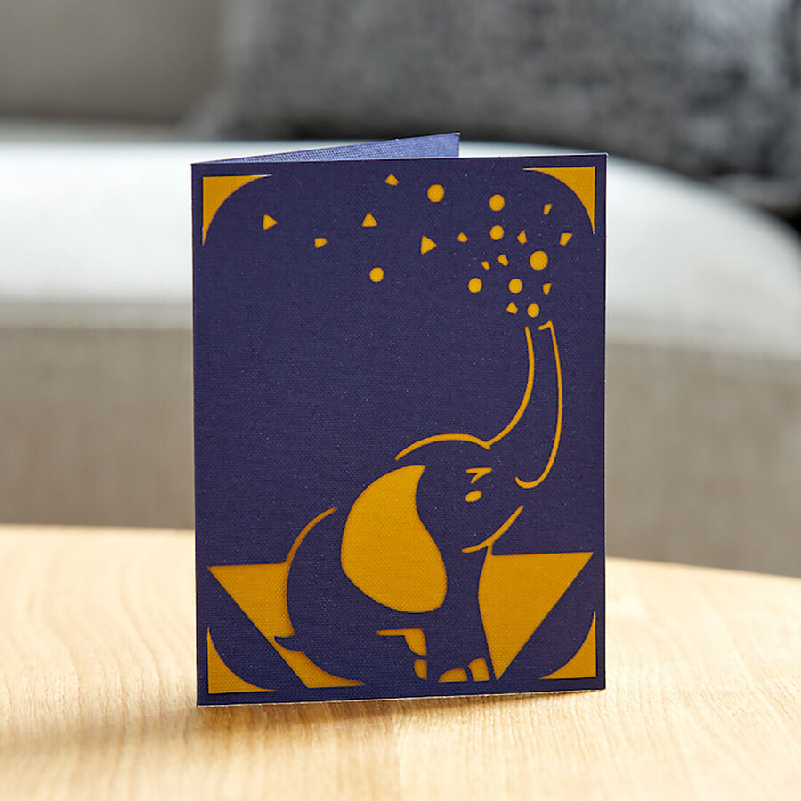 cricut joy-insatskort krämfärgadeguldmetalliska 425 x 55