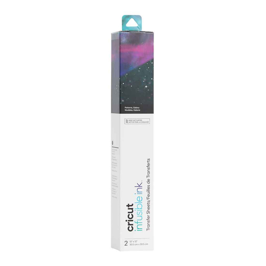 infusible ink överföringsarkmönster galaxy