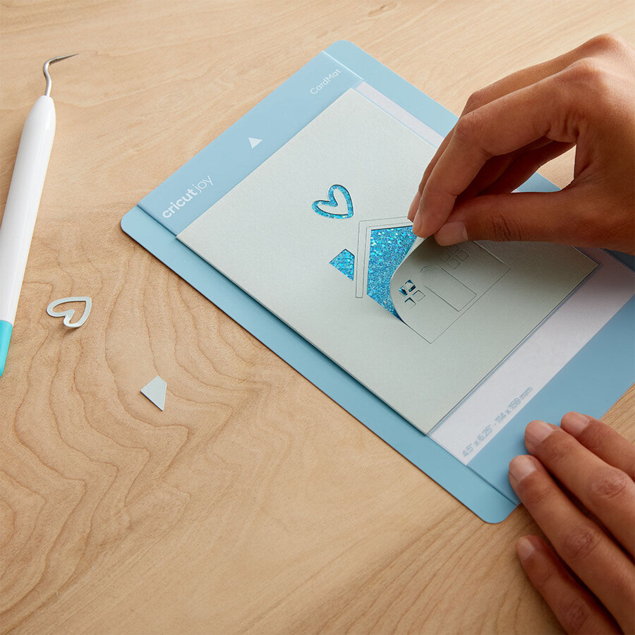 cricut joy cutaway-kort neutrala prover