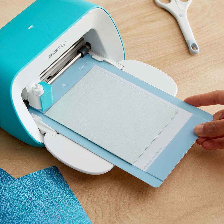cricut joy cutaway-kort pastellfärgade provbitar