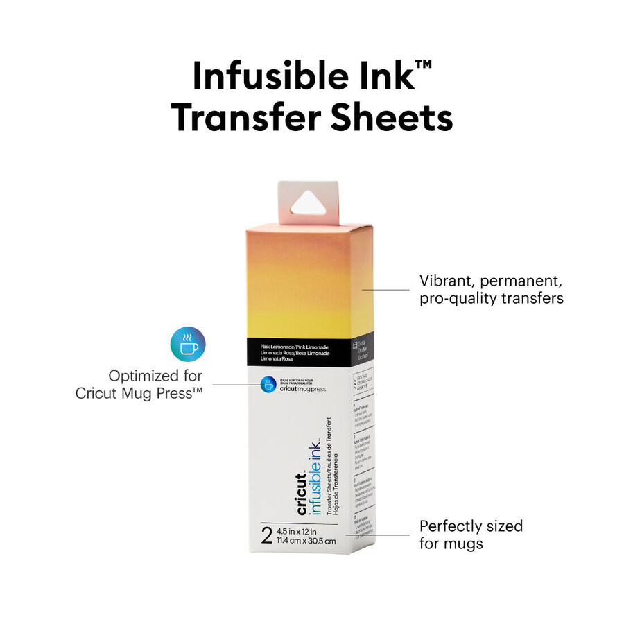 infusible ink överföringsarkmönster 2 st