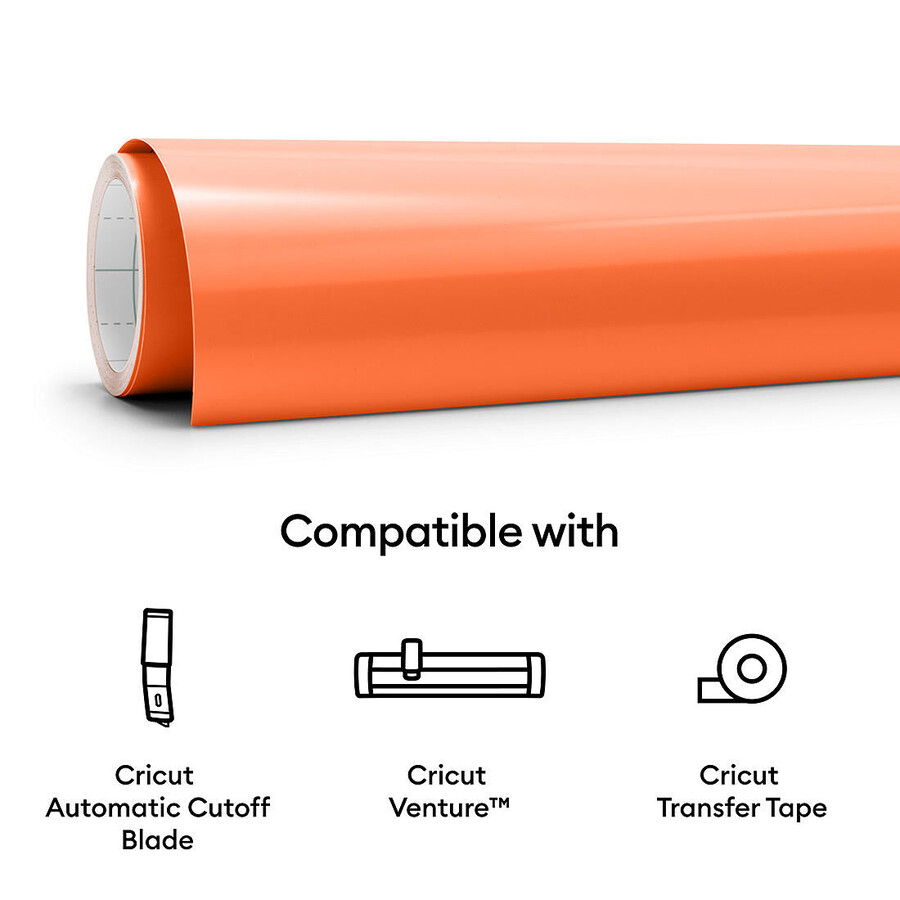 smart vinyl - permanent orange 15 m