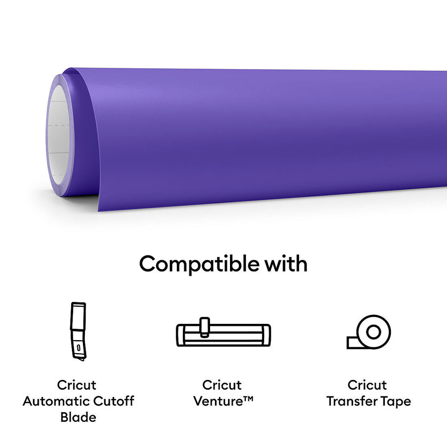 smart vinyl - avtagbar lila 15 m