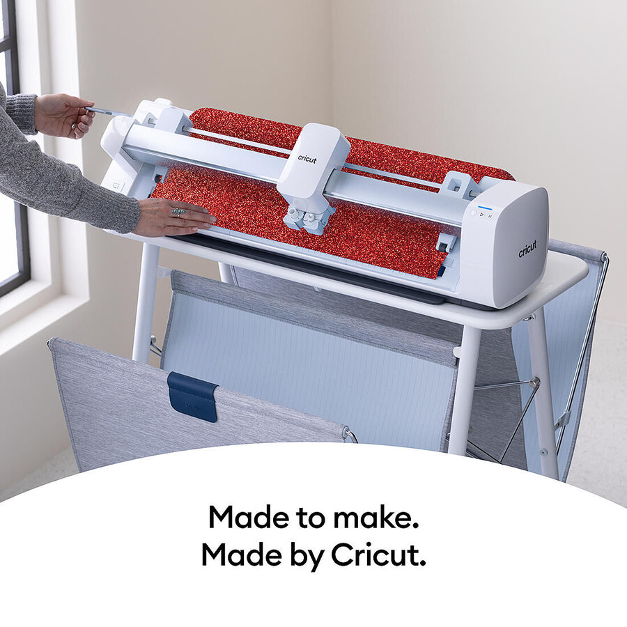 smart iron-on glitter röd 15 m