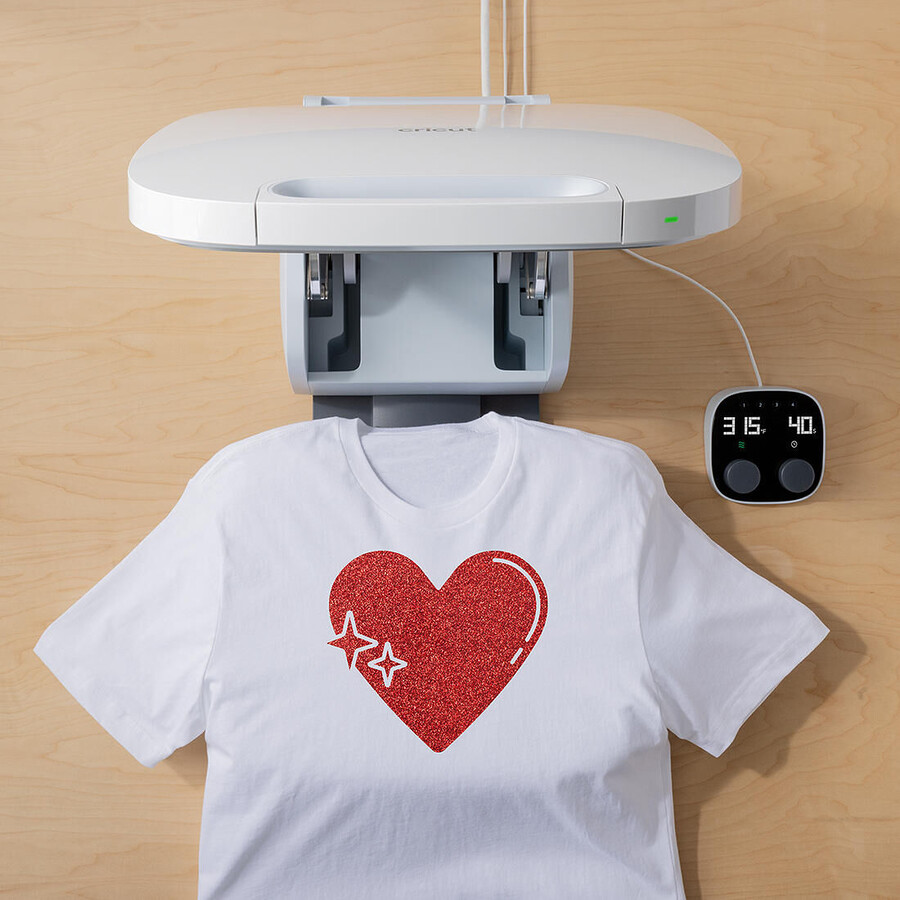 smart iron-on glitter röd 15 m