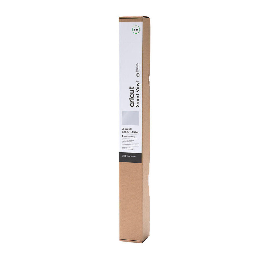 smart vinyl matt metallic - permanent silver 15 m