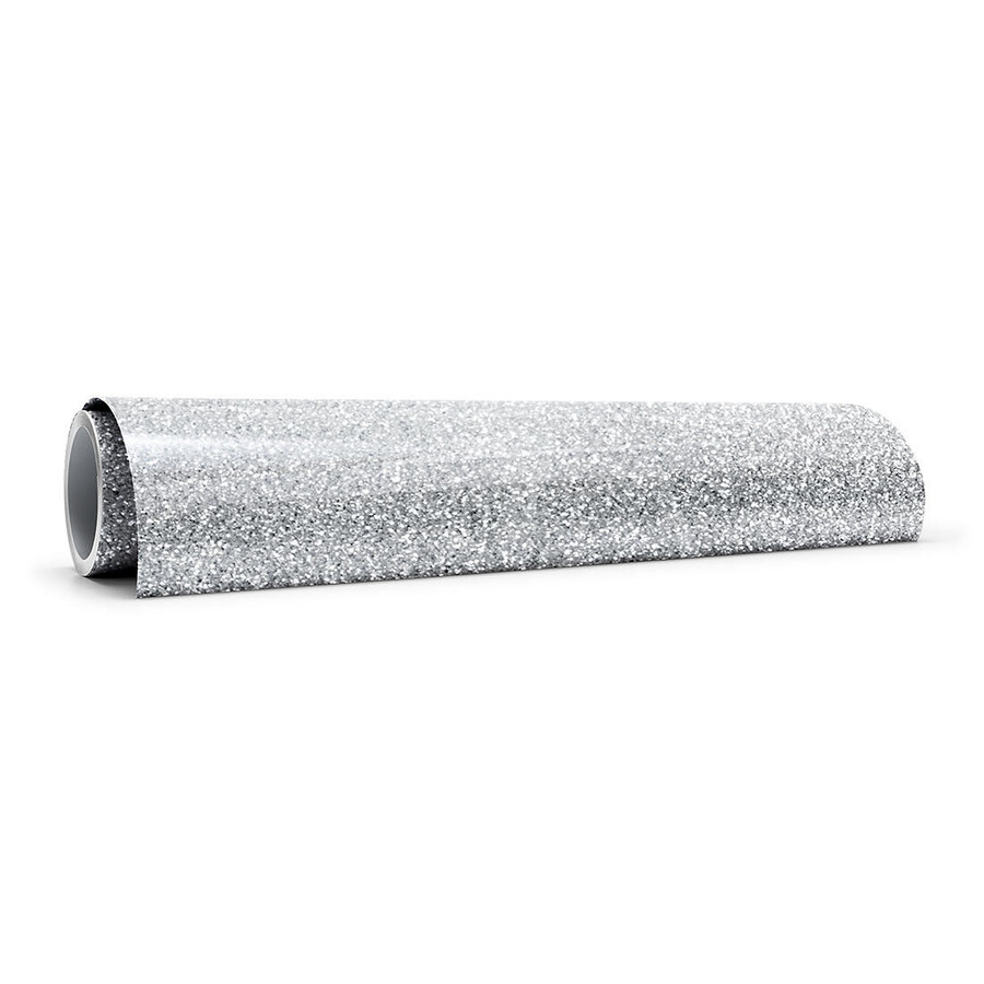 smart iron-on glitter silver 36 m