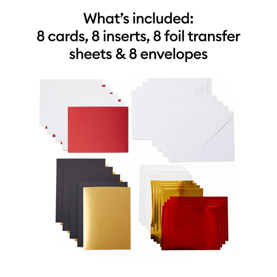 cricut joy folieöverföringskort royal flush - a2