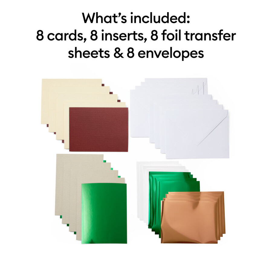 cricut joy folieöverföringskort cameron sampler - a6