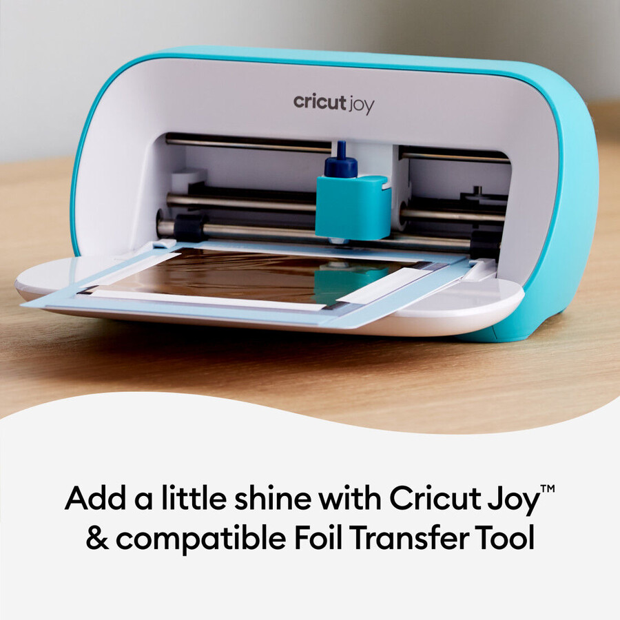 cricut joy folieöverföringskort blue lagoon-provbitar - a6