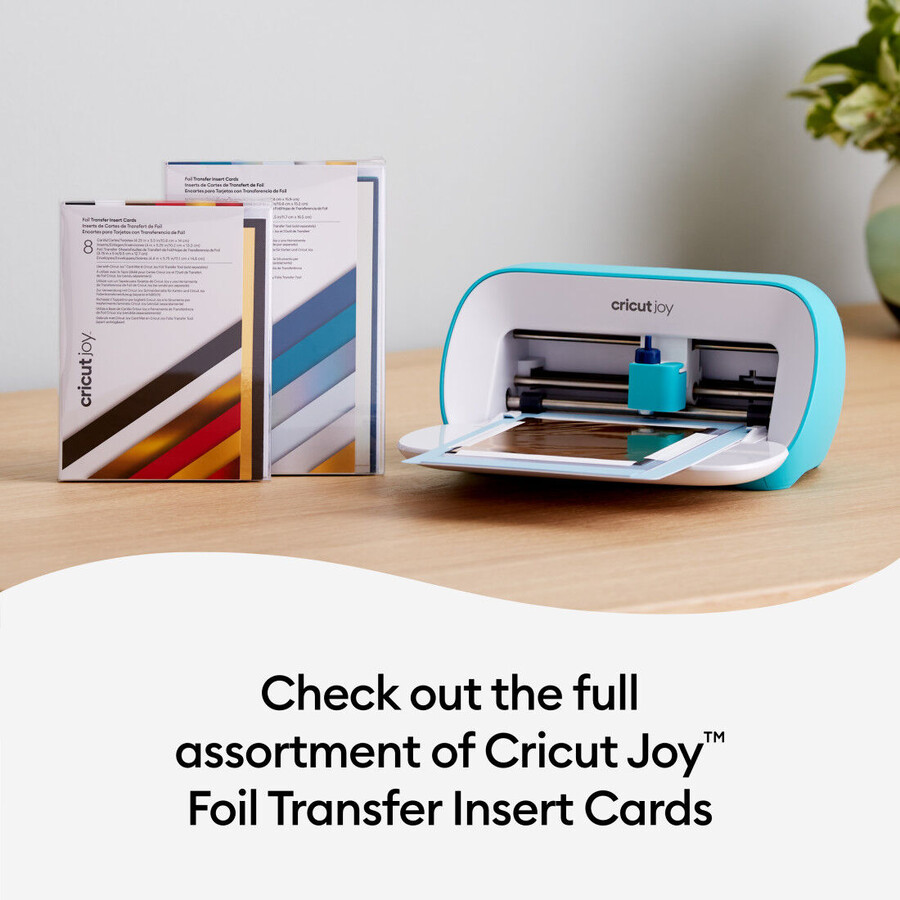 cricut joy folieöverföringskort forest grove-provtagningskort - a6