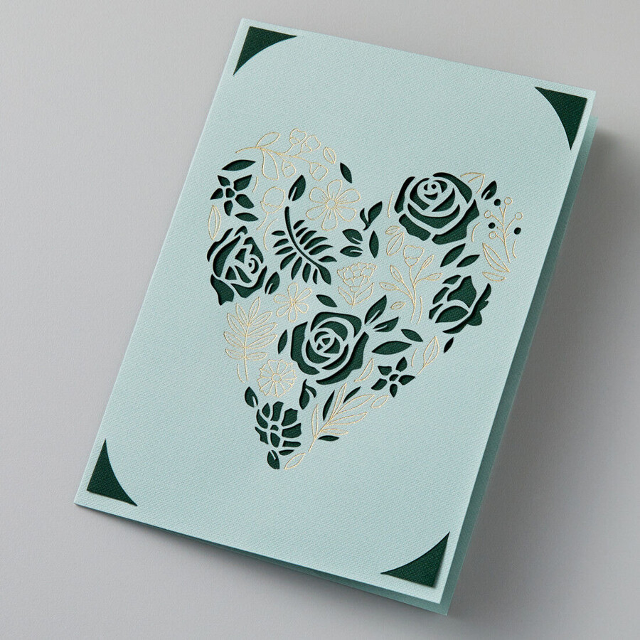 cricut joy folieöverföringskort forest grove-provtagningskort - a6