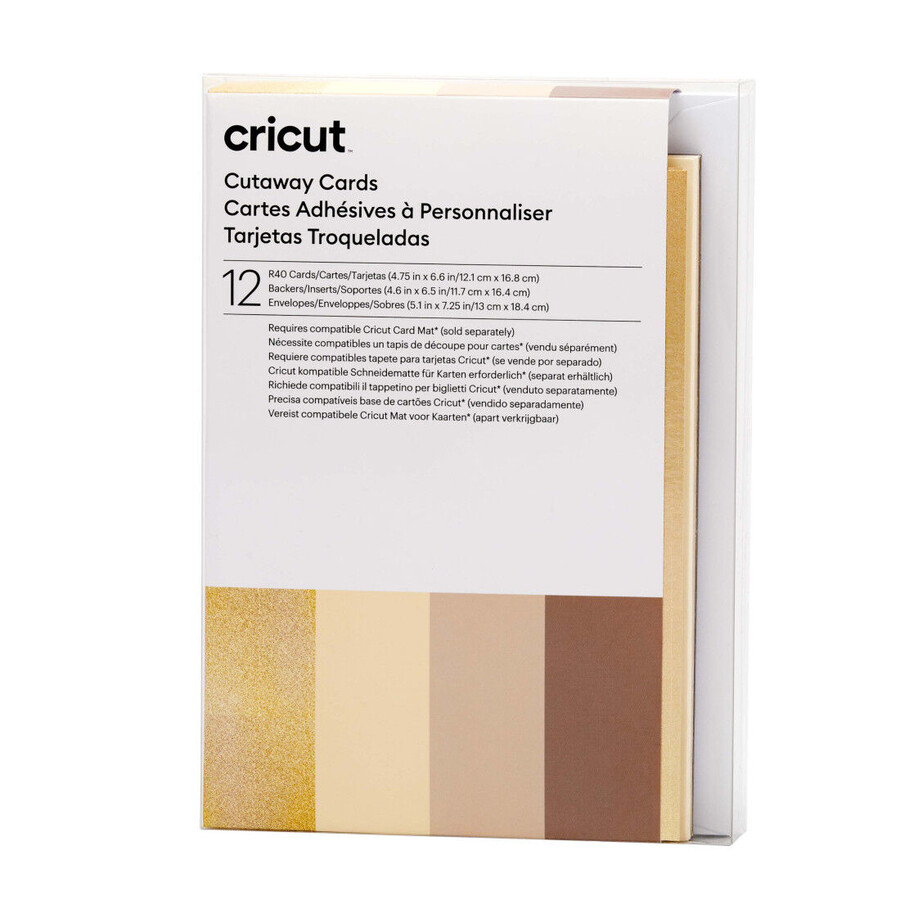 cutaway-kort neutrala provtagningsmaterial - 40 kr 12 st