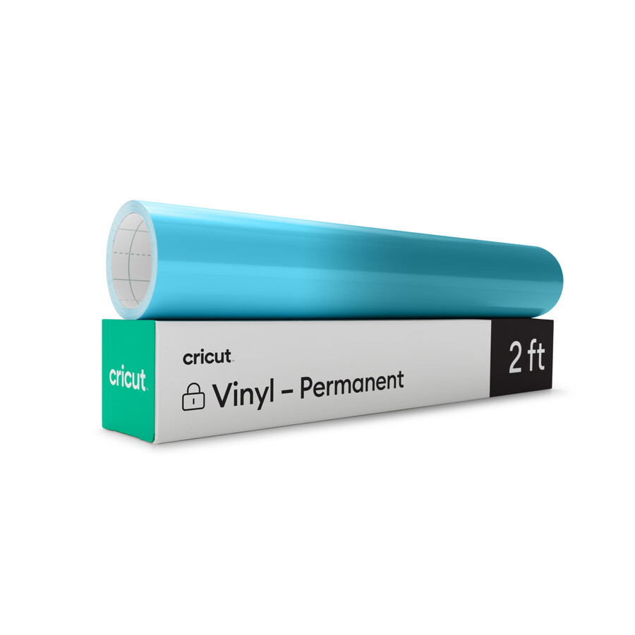 kallaktiverad färgskiftande vinyl – permanent ljusblå – turkos