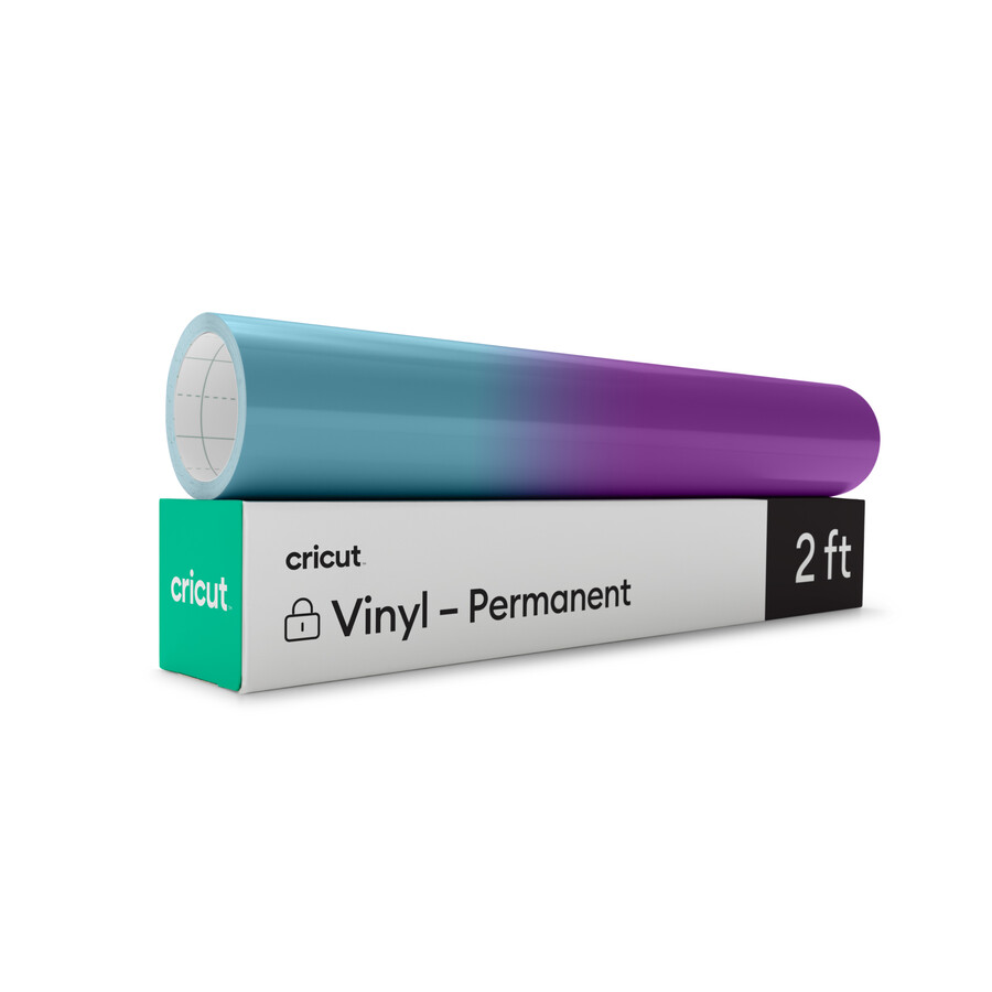 kallaktiverad färgskiftande vinyl – permanent turkos – lila