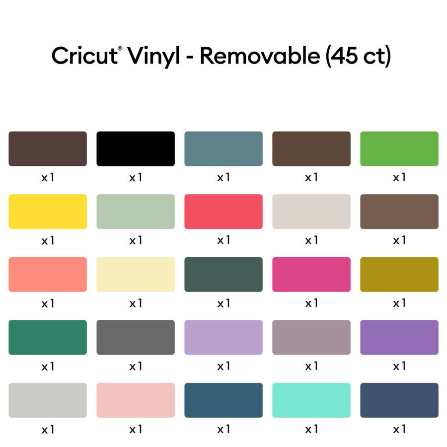 vinyl everything sampler - avtagbar 45 st