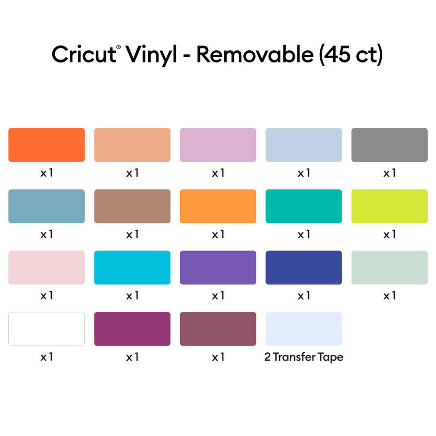 vinyl everything sampler - avtagbar 45 st