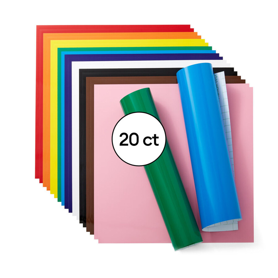 vinyl rainbow sampler - permanent 20 st