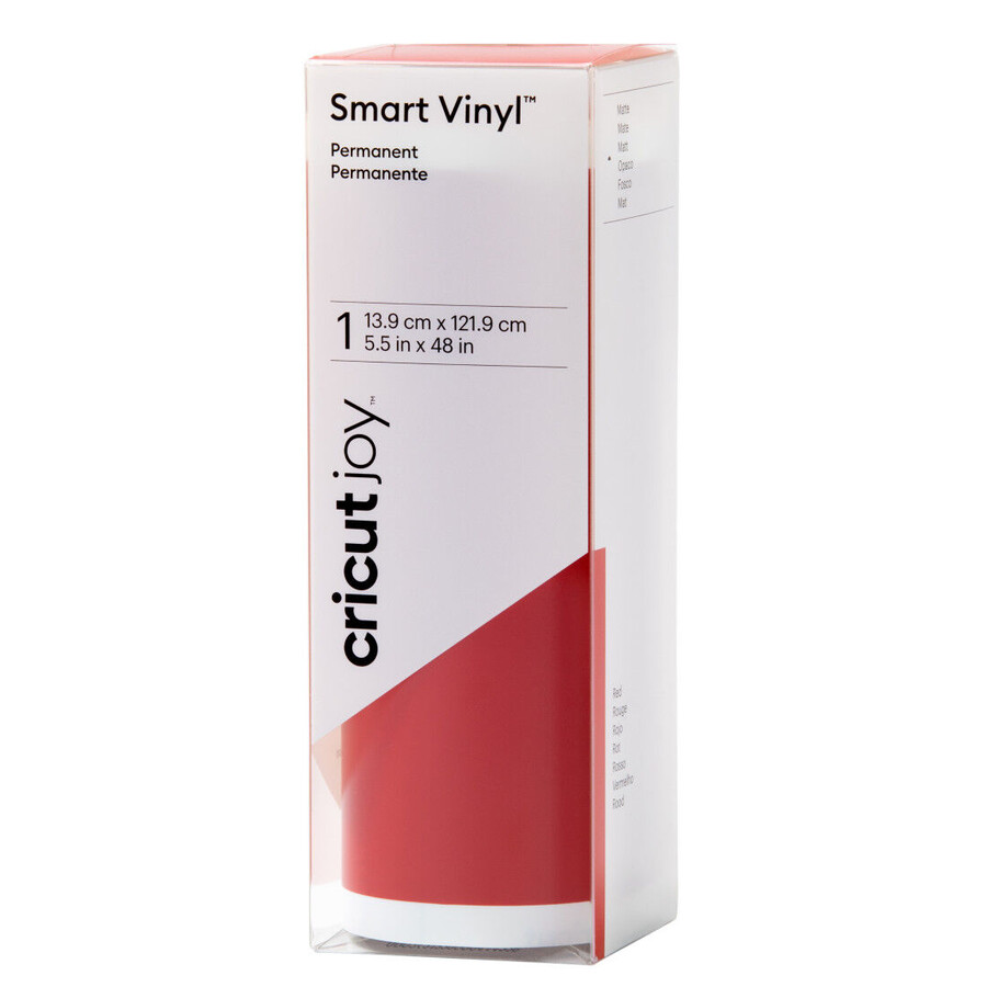 cricut joy smart vinyl – permanent röd