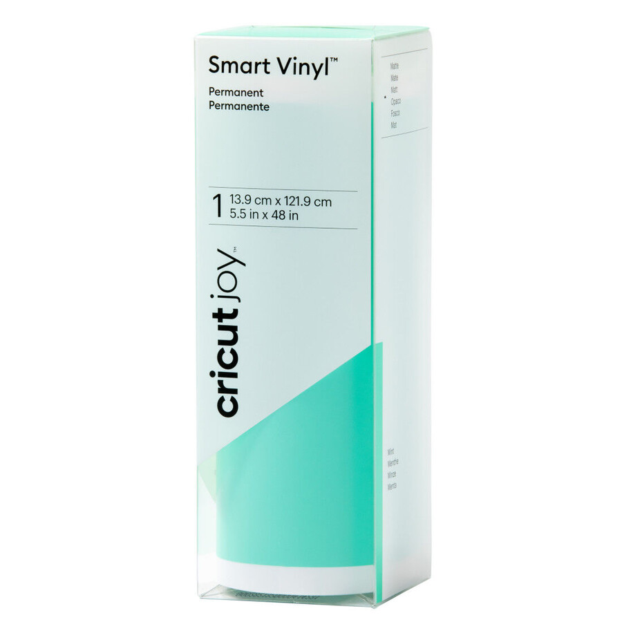 cricut joy smart vinyl – permanent mintgrön