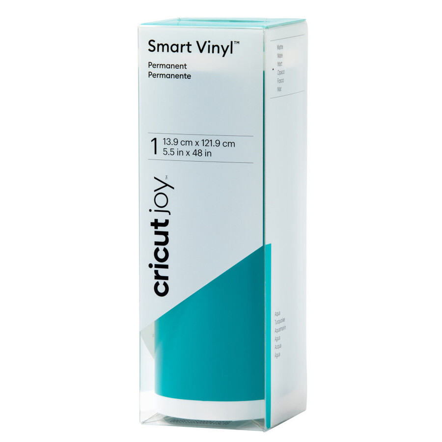cricut joy smart vinyl – permanent aqua