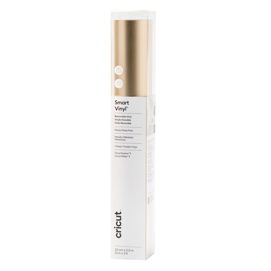 matt metallic smart vinyl – avtagbar 90 cm