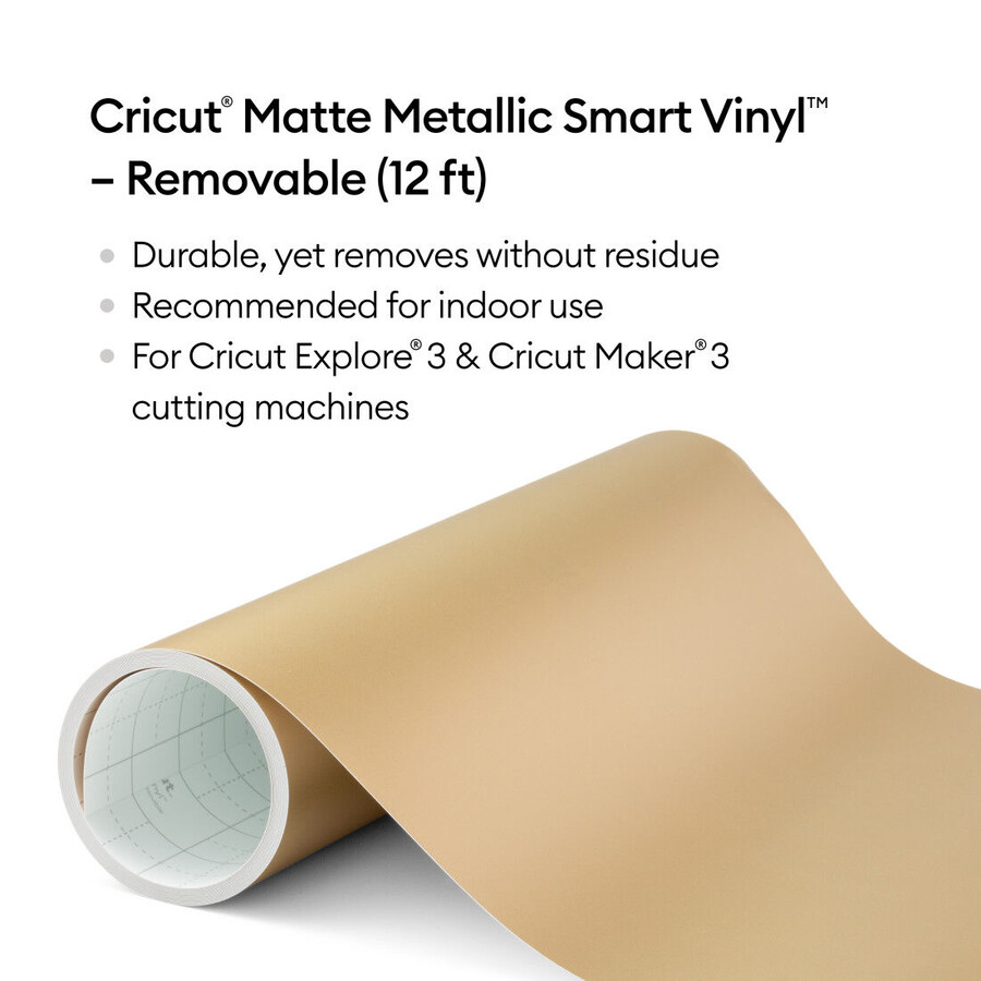matt metallic smart vinyl – avtagbar 36 m