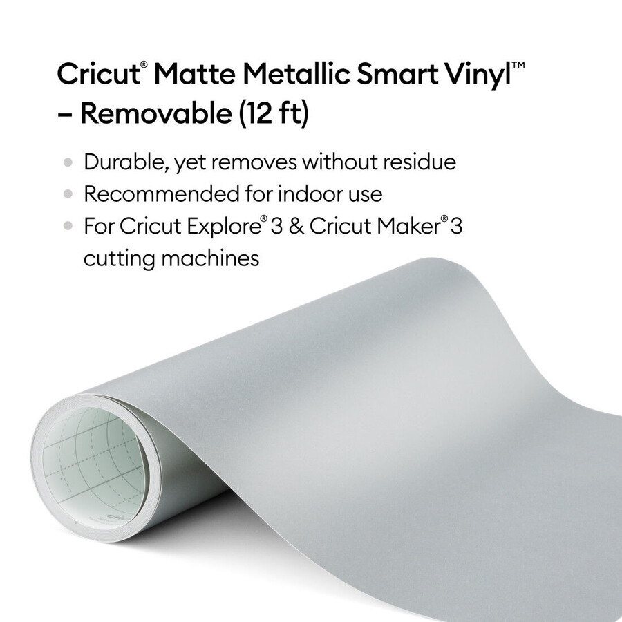 matt metallic smart vinyl – avtagbar 36 m