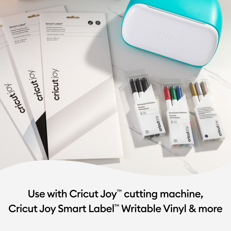 cricut joy permanenta metalliska markerpennor 10 mm guldsilverkoppar 3 st