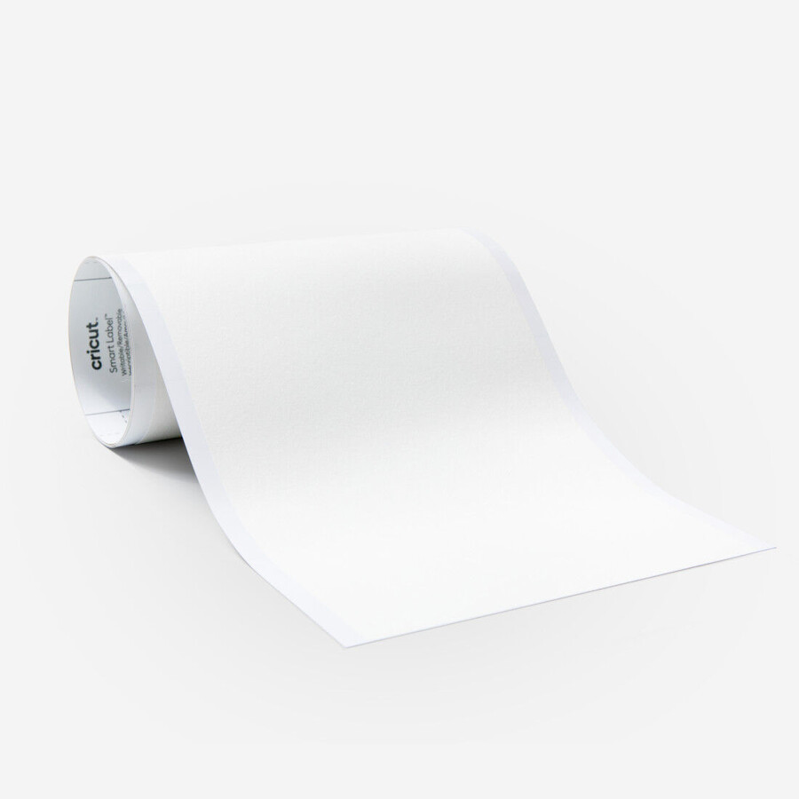cricut joy smart label-papper – lösligt vitt