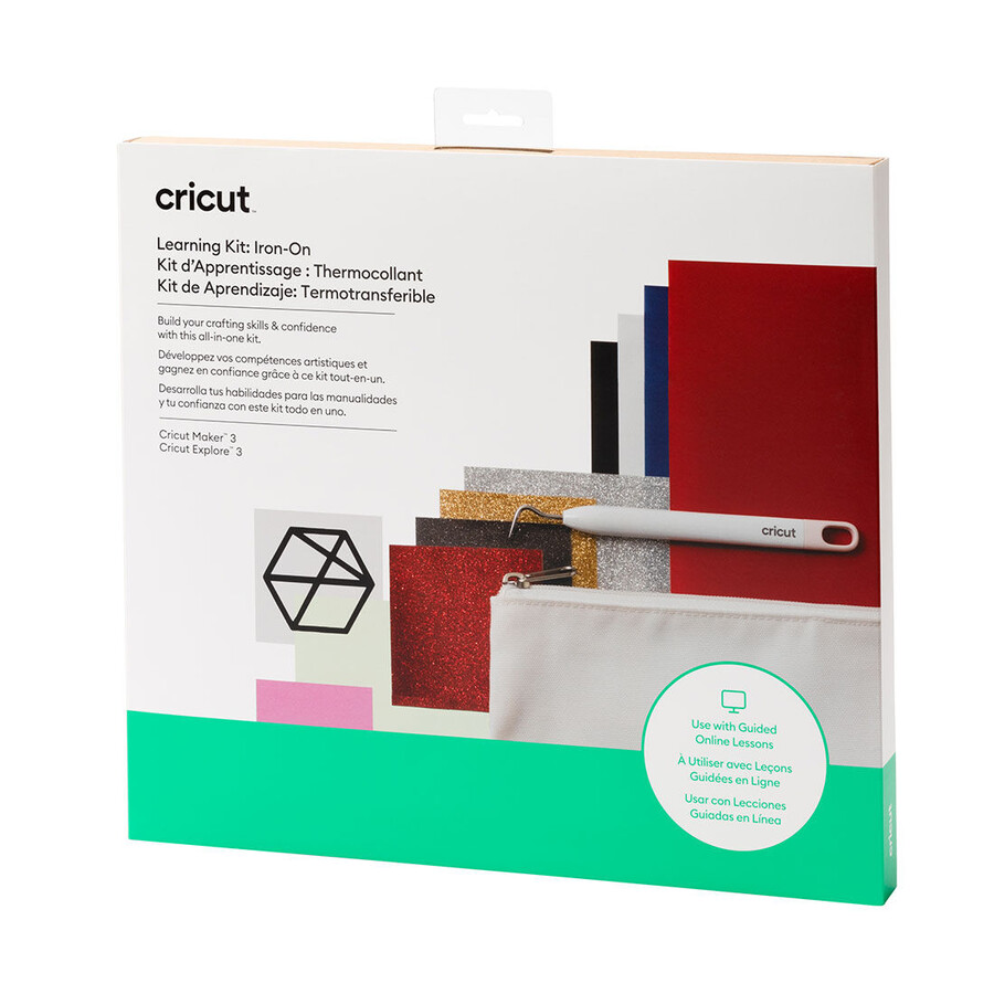 cricut learning kit stryk-på