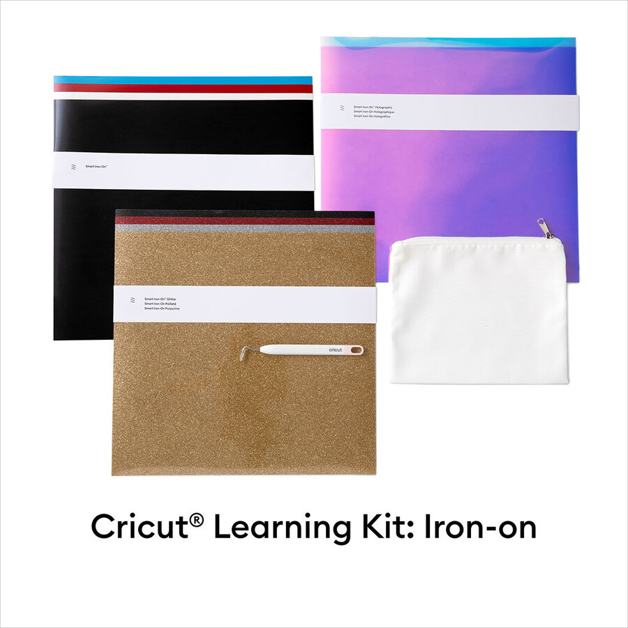 cricut learning kit stryk-på