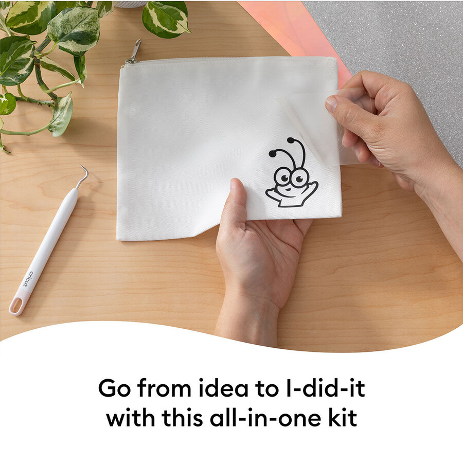 cricut learning kit stryk-på