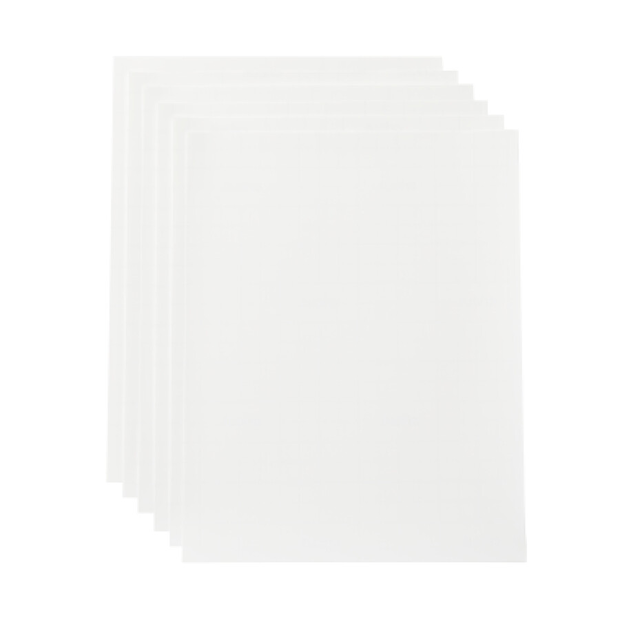 utskrivbart klistermärkespapper - us letter 8 st