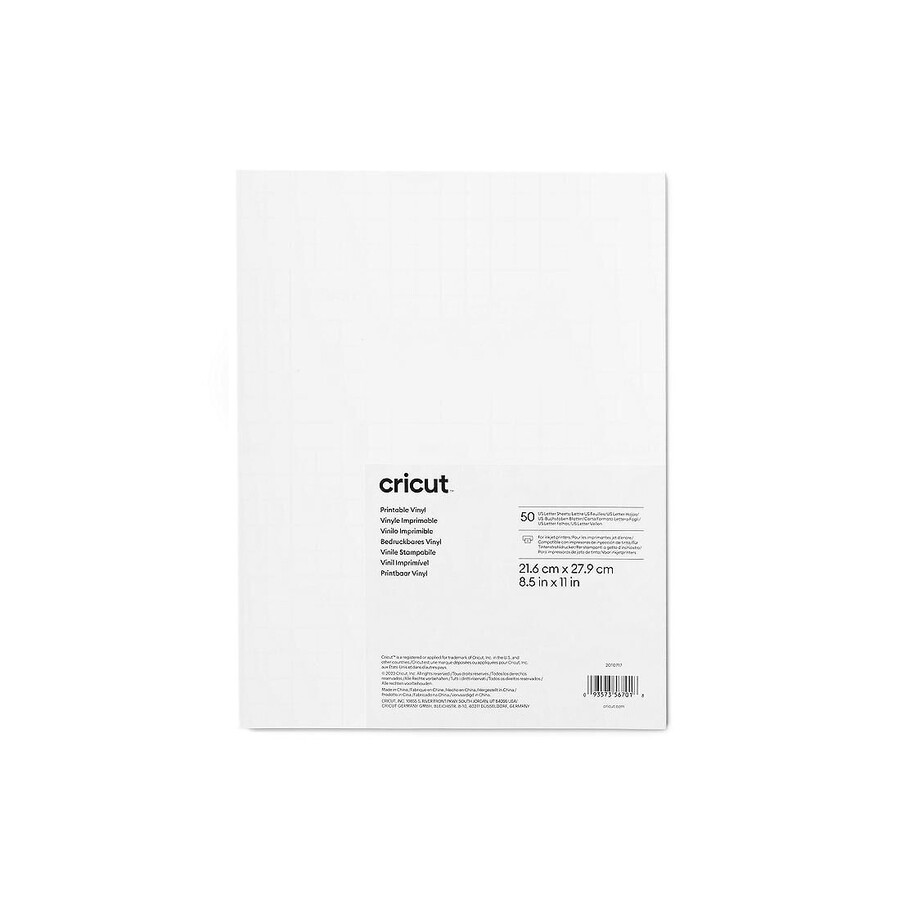 utskrivbar vinyl - us letter 50 st