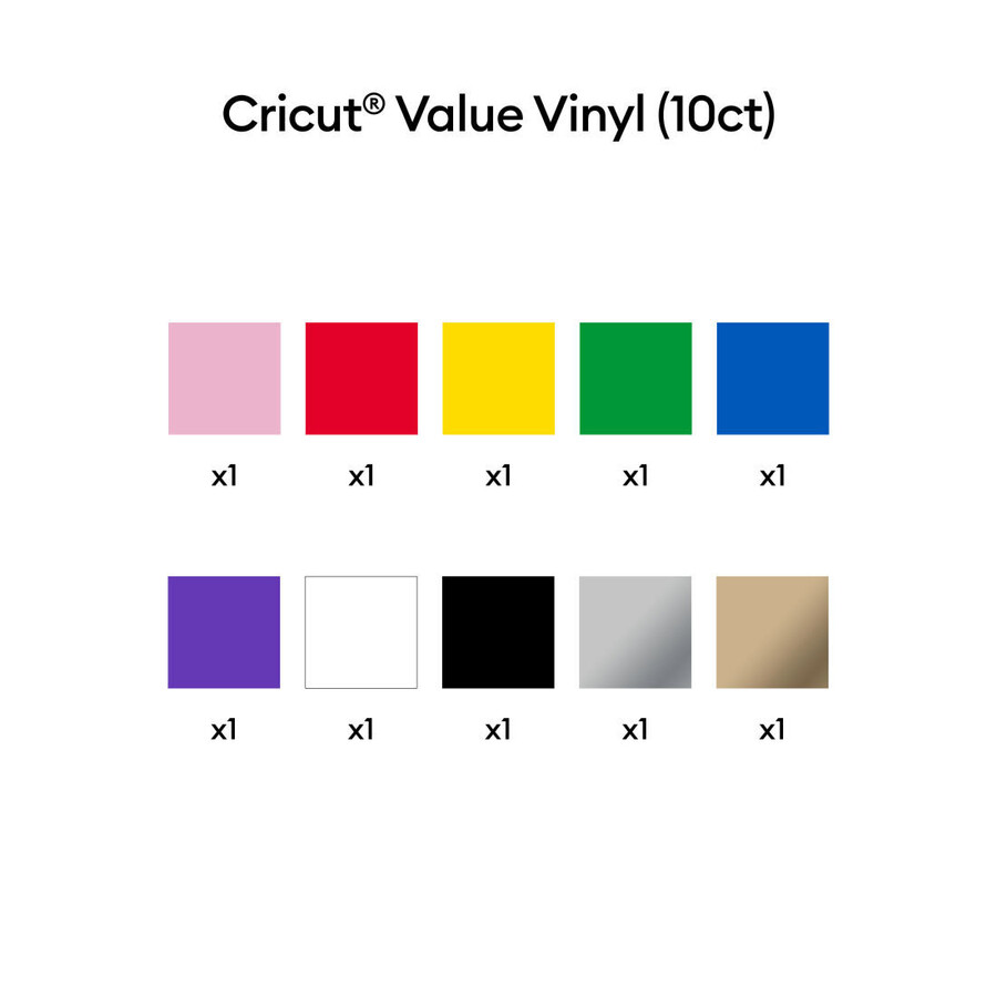 värdevinyl rainbow sampler 10 st