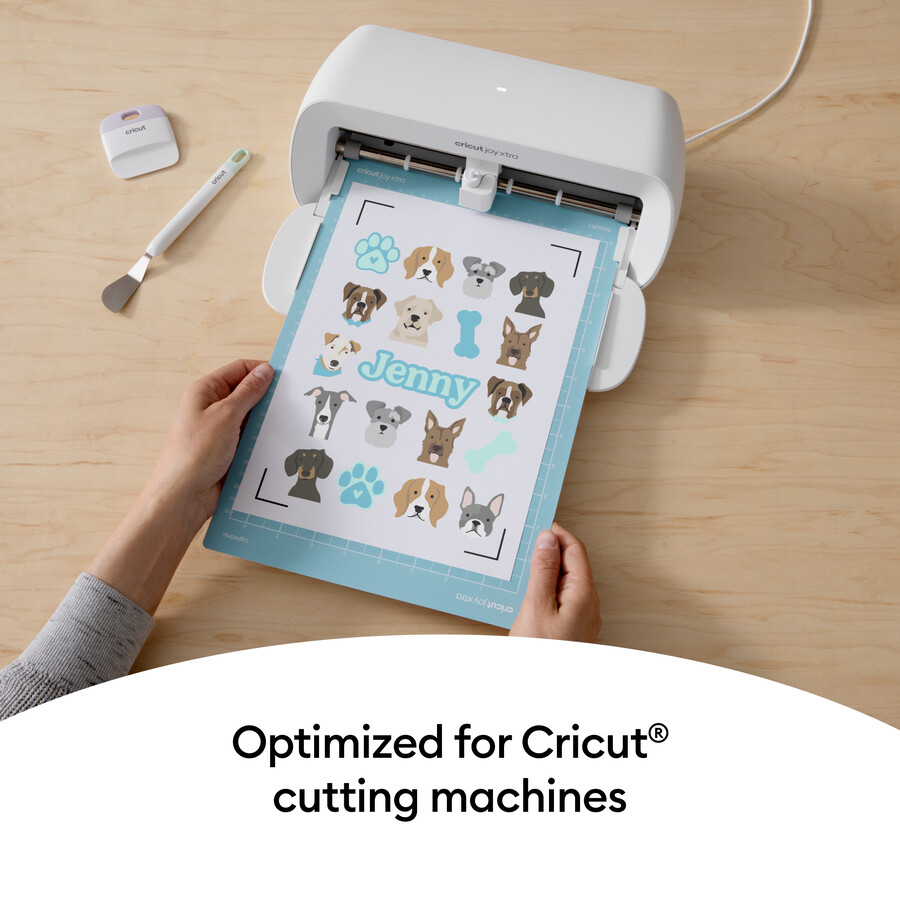 cricut utskrivbara vattentäta klistermärkesset - 85 x 11 tum 20 st