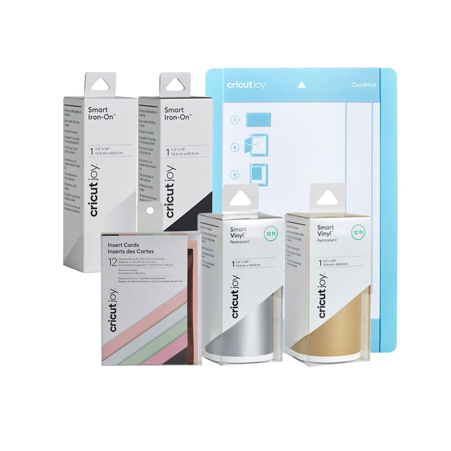 essentials materials-paket för cricut joy