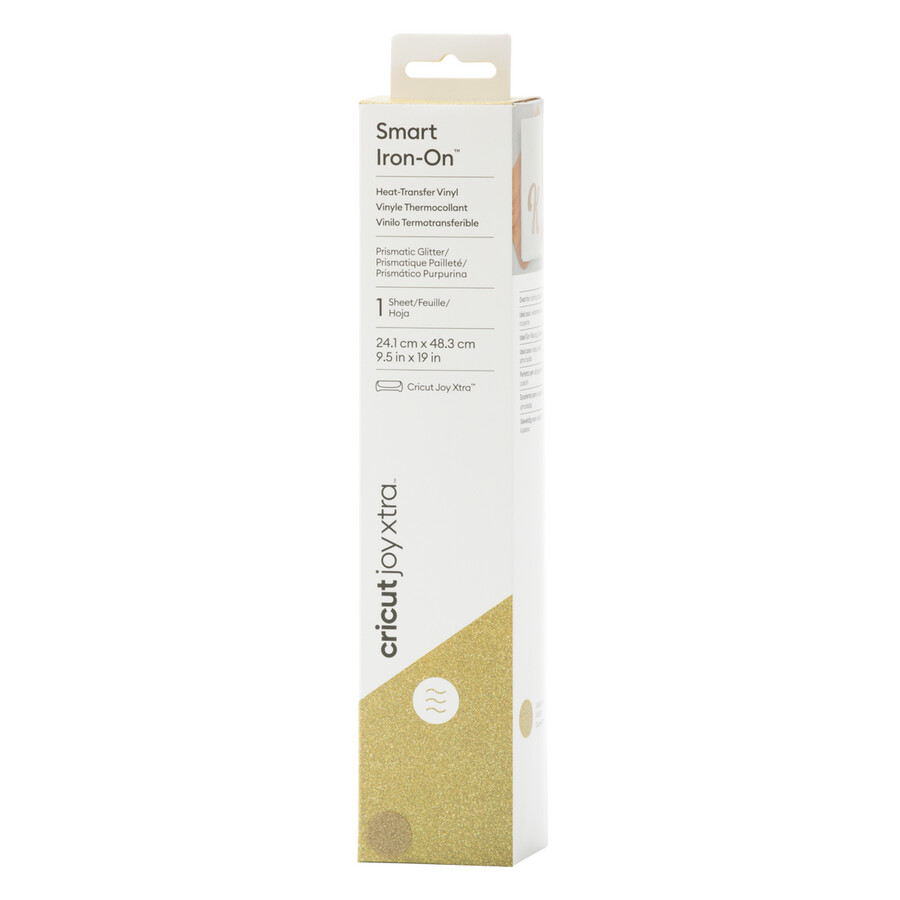 cricut joy xtra prismatic glitter smart iron-on 473 ml