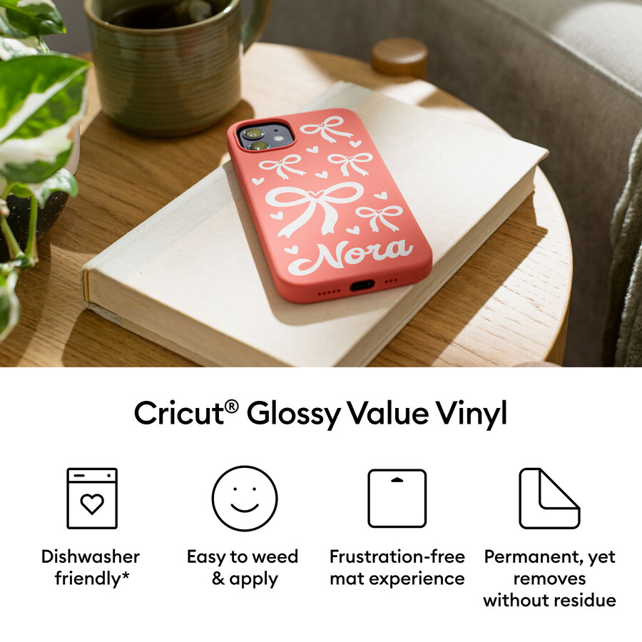 cricut glossy value vinyl 305 cm x 62 m