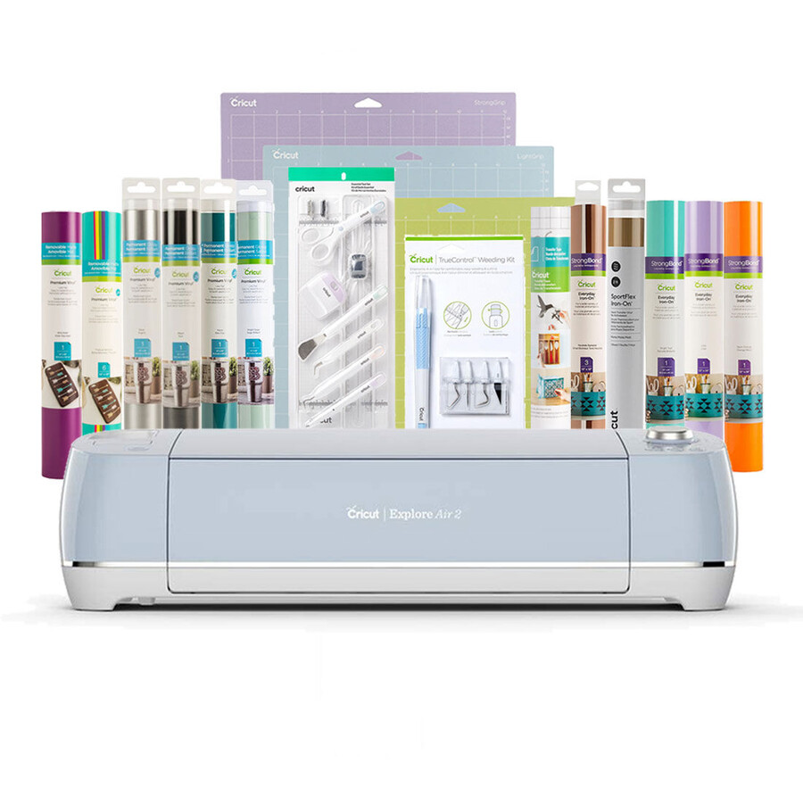 certifierad renoverad cricut explore air 2 essentials-paket cricut access-prenumeration