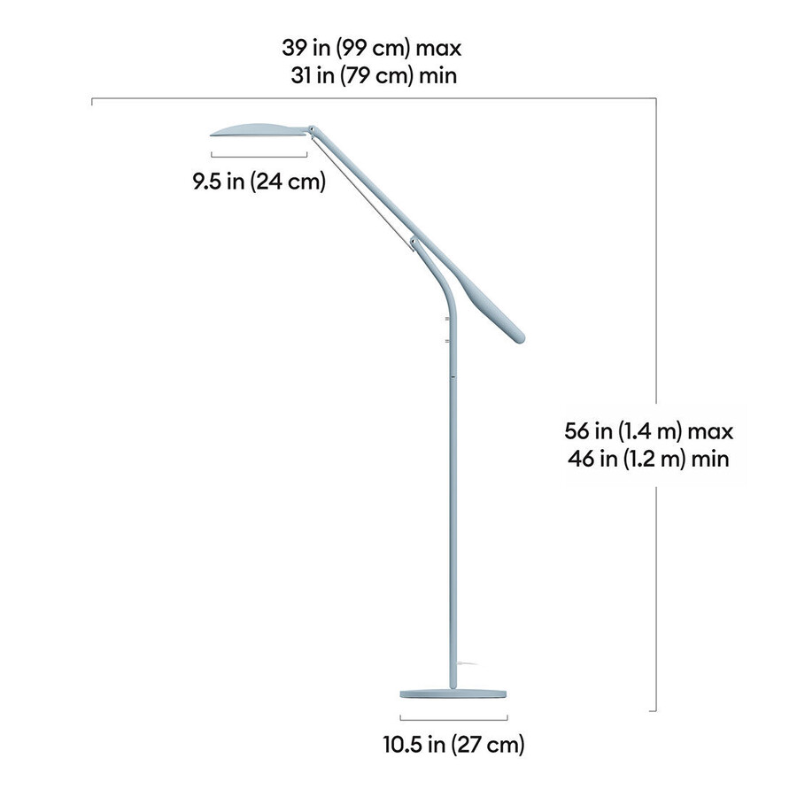 cricut bright 360 ultimat led-golvlampa