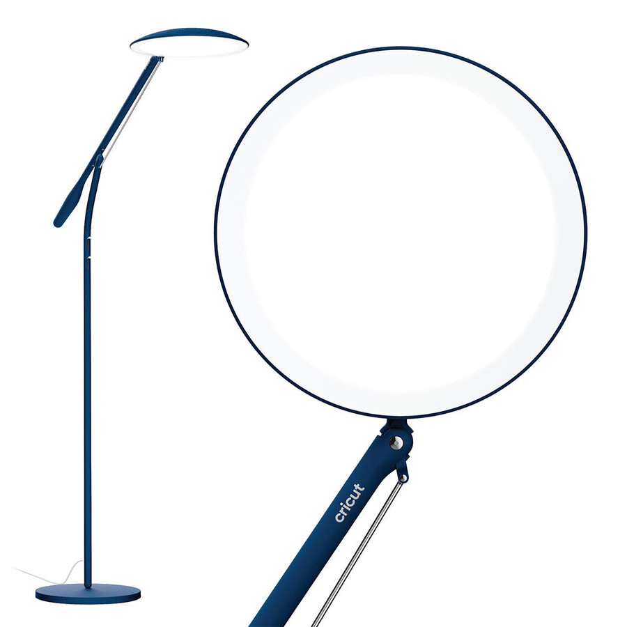 cricut bright 360 ultimat led-golvlampa - indigo