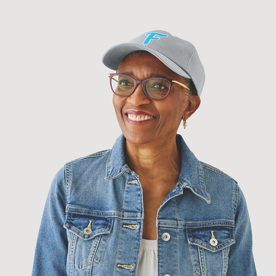 cricut ball cap blank grå 1 st