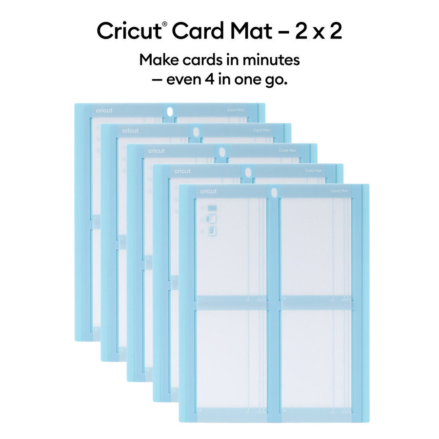 kortmatta – 2x2 5 st