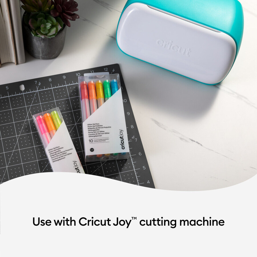 cricut joy glitter gelpennor 08 mm neon 3 st